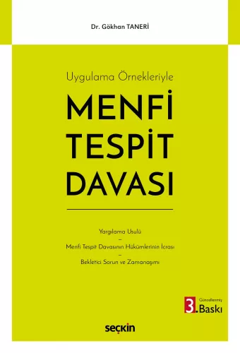 Menfi Tespit Davası Gökhan Taneri
