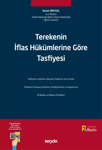 Terekenin İflas Hükümlerine Göre Tasfiyesi Sedat Baysal