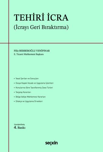 Tehiri İcra Filiz Berberoğlu Yenipınar
