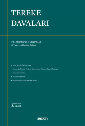 Tereke Davaları Filiz Berberoğlu Yenipınar