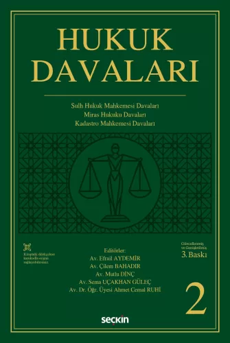 Hukuk Davaları – Cilt:2