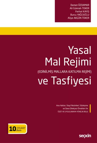 Yasal Mal Rejimi ve Tasfiyesi Demet Özdamar