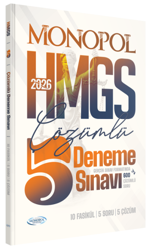 HMGS Tamamı Çözümlü 5 Deneme Yayın Kurulu