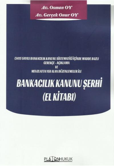 Bankacılık Kanunu Şerhi (El Kitabı)