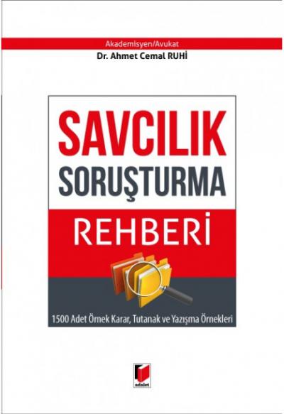 Savcılık Soruşturma Rehberi