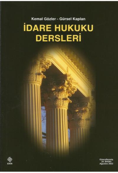 İdare Hukuku Dersleri Kemal Gözler