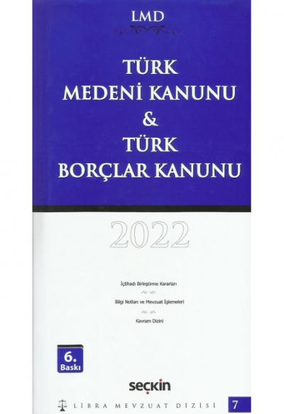 Türk Medeni Kanunu & Türk Borçlar Kanunu