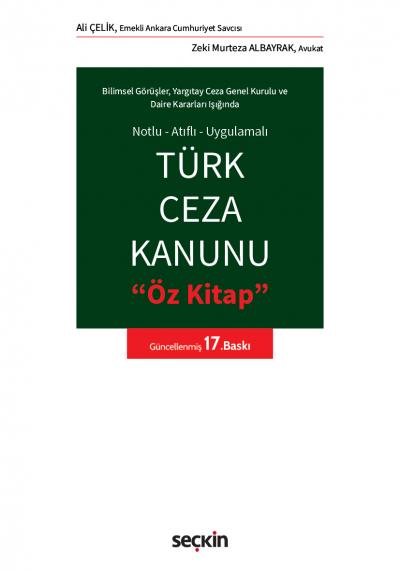 Türk Ceza Kanunu Öz Kitap