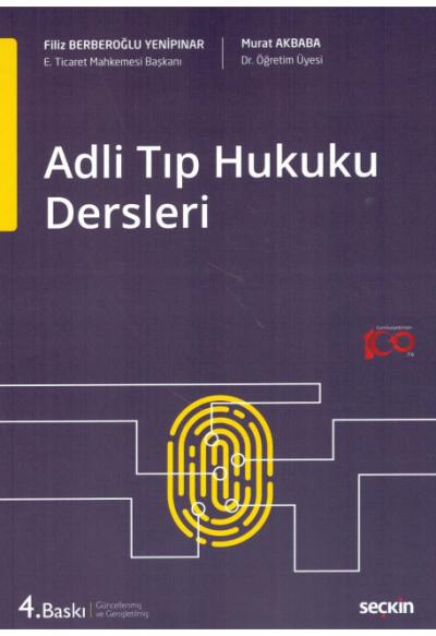 Adli Tıp Hukuku Dersleri