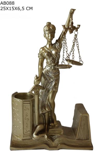 Adalet Biblo Kartlık Kalemlik Sarı Simli