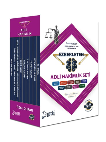 EZBERLETEN Adli Hakimlik Set Özal Duran