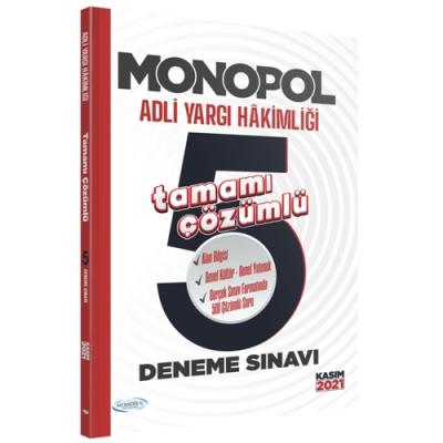 Monopol Adli Yargı Hakimliği Tamamı Çözümlü 5 Deneme Sınavı