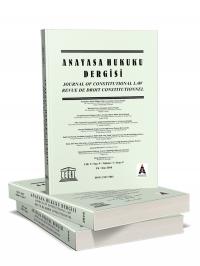 Legal Anayasa Hukuku Dergisi 2024 Yılı Aboneliği ( 2 Sayı ) Yayın Kuru