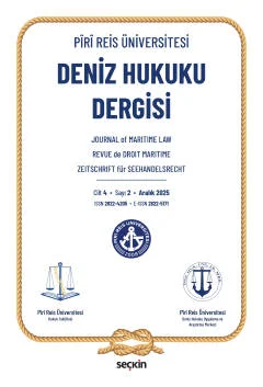 Piri Reis Üniversitesi Deniz Hukuku Dergisi C: 4 S: 2 Aralık 2025 Seze