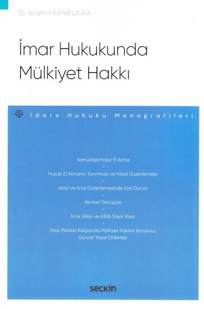 İmar Hukukunda Mülkiyet Hakkı