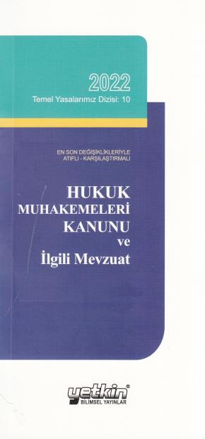 Hukuk Muhakemeleri Kanunu ve İlgili Mevzuat