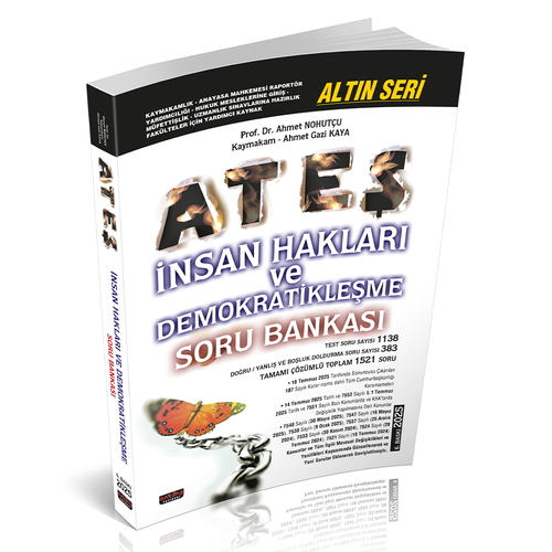 ATEŞ İnsan Hakları ve Demokratikleşme Soru Bankası
