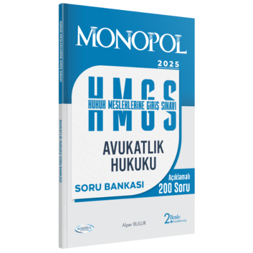 MONOPOL HMGS Avukatlık Hukuku Soru Bankası