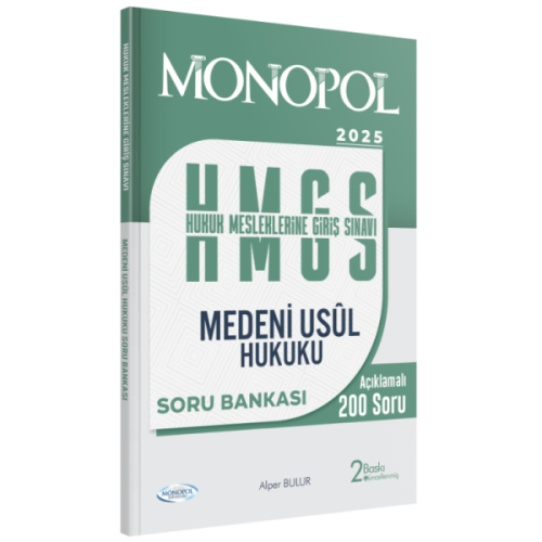 MONOPOL HMGS Medeni Usul Hukuku Soru Bankası