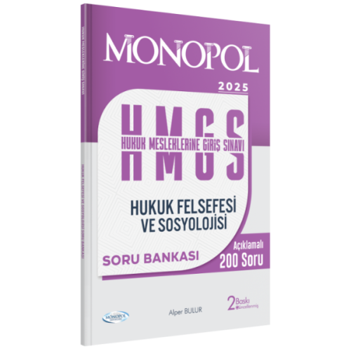 MONOPOL HMGS Hukuk Felsefesi ve Sosyolojisi Soru Bankası