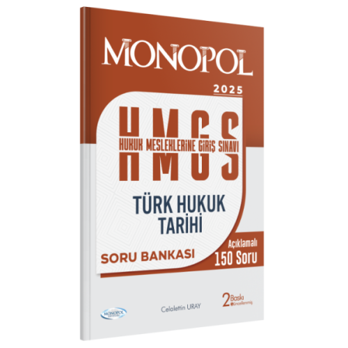MONOPOL HMGS Türk Hukuk Tarihi Soru Bankası