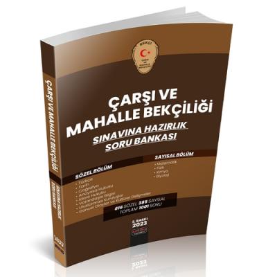 Çarşı ve Mahalle Bekçiliği Sınavına Hazırlık Soru Bankası