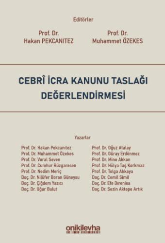 Cebri İcra Kanunu Taslağı Değerlendirmesi