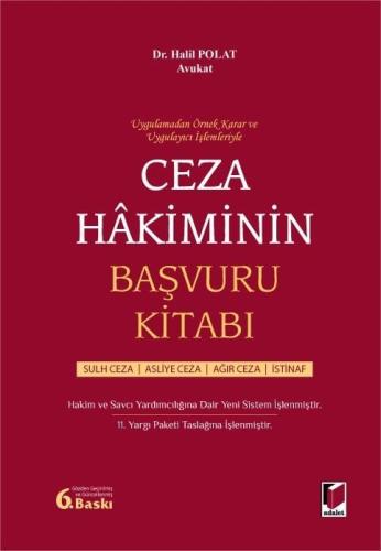 Ceza Hakiminin Başvuru Kitabı