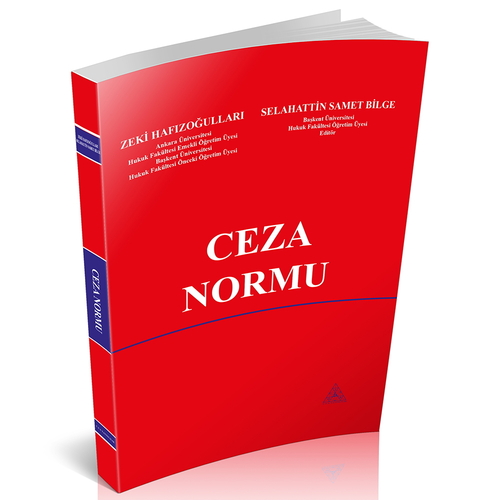 Ceza Normu Zeki Hafızoğulları