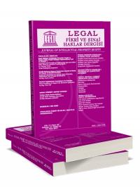 Legal Fikri ve Sınai Haklar Dergisi 2023 Yılı Aboneliği (2 Sayı) Yayın
