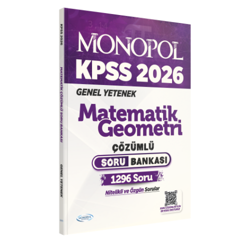 KPSS Matematik Geometri Çözümlü Soru Bankası