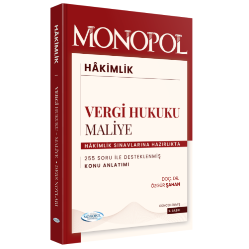 Hakimlik Maliye - Vergi Hukuku Özgür Şahan