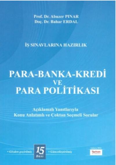 Para Banka Kredi ve Para Politikası