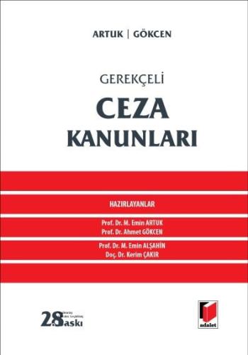 Gerekçeli Ceza Kanunları Mehmet Emin Artuk