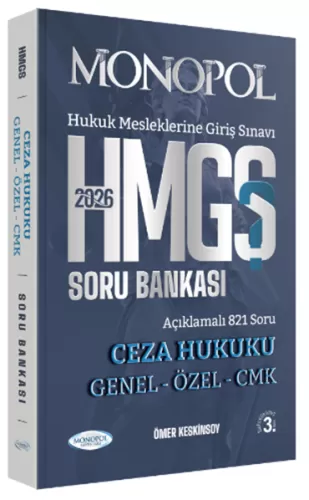 HMGS Ceza Hukuku Genel – Özel – Cmk Soru Bankası Ömer Keskinsoy