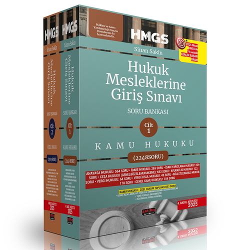 HMGS Hukuk Mesleklerine Giriş Sınavı Soru Bankası