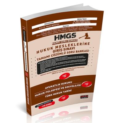 HMGS Kampı Avukatlık Hukuku, Hukuk Felsefesi ve Sosyolojisi, Türk Hukuk Tarihi Soru Bankası