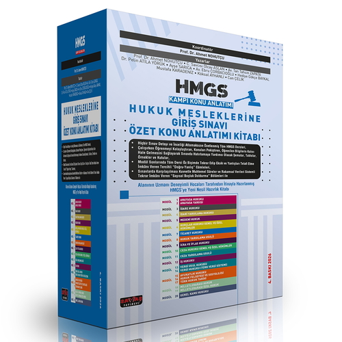 HMGS Kampı Özet Konu Anlatım Kitabı Modüler Set