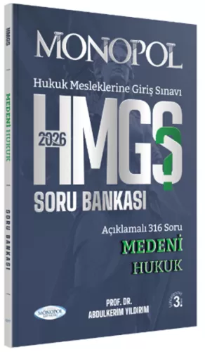 HMGS Medeni Hukuk Soru Bankası Abdülkerim Yıldırım