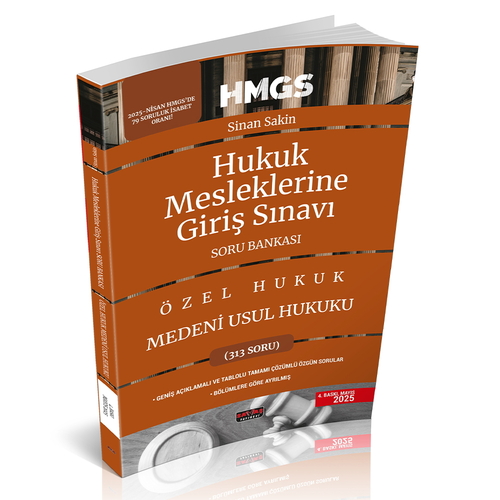 HMGS Medeni Usul Hukuku Soru Bankası