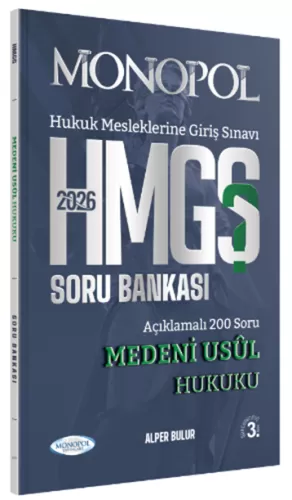 HMGS Medeni Usul Hukuku Soru Bankası