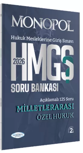 HMGS Milletlerarası Özel Hukuk Soru Bankası Yayın Kurulu