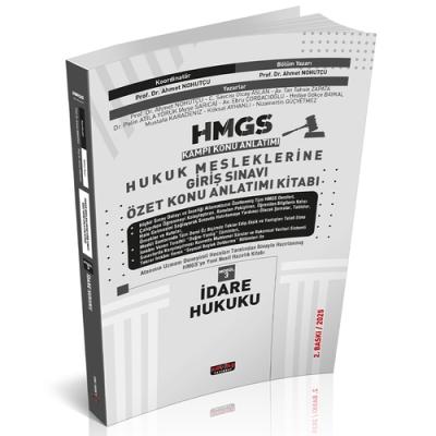 HMGS Özet Konu Anlatımı İdare Hukuku Savaş Yayınları Mart 2025