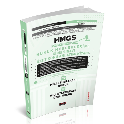 HMGS Kampı Özet Konu Anlatımı Milletlerarası Hukuk Milletlerarası Özel