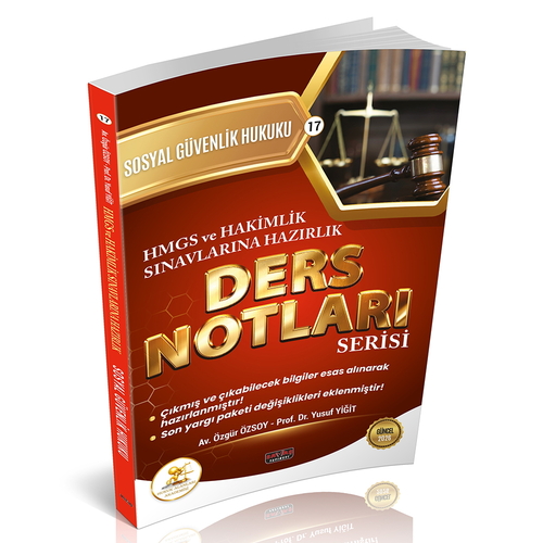 HUKAL HMGS Hakimlik Sosyal Güvenlik Hukuku Ders Notları