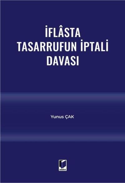 İflasta Tasarrufun İptali Davası