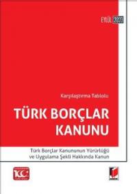 Türk Borçlar Kanunu Gürsel Yalvaç