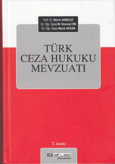 Türk Ceza Hukuku Mevzuatı