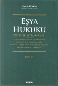 Eşya Hukuku ( 5 Cilt ) Eraslan Özkaya