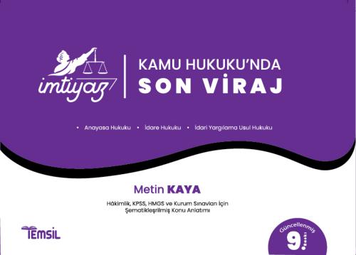 İMTİYAZ Kamu Hukuku'nda Son Viraj